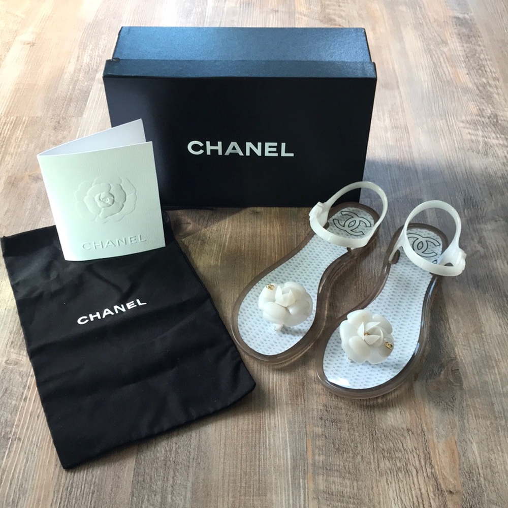 CHANEL Jelly Sandals